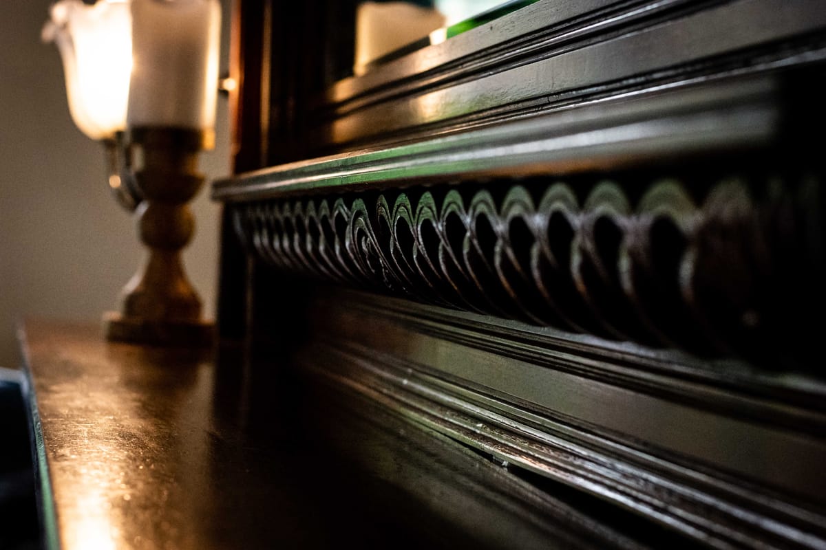 Carved wood features Fairlea Grange www.bhhl.co.uk